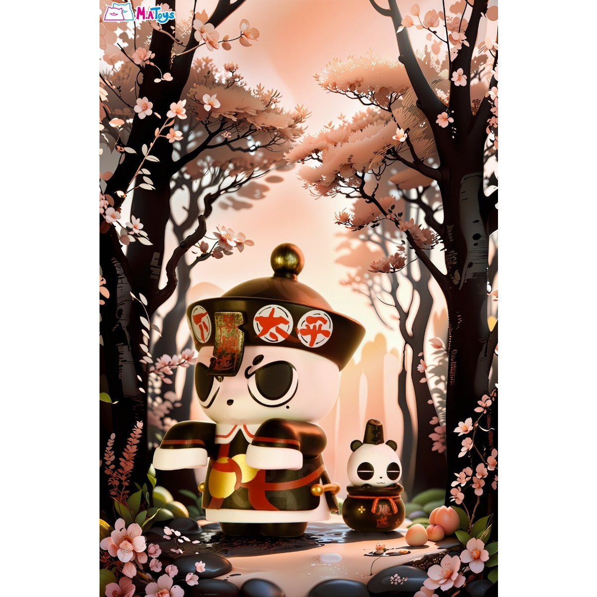 【新品即納】[FIG] (BOX) きょんしーちゃんず!パーティー フィギュア(PF349)(10個) Shenzhen Mabell Animation Development Co.Ltd(20241130)