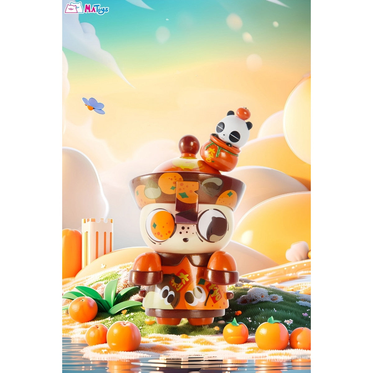 【新品即納】[FIG] (BOX) きょんしーちゃんず!パーティー フィギュア(PF349)(10個) Shenzhen Mabell Animation Development Co.Ltd(20241130)