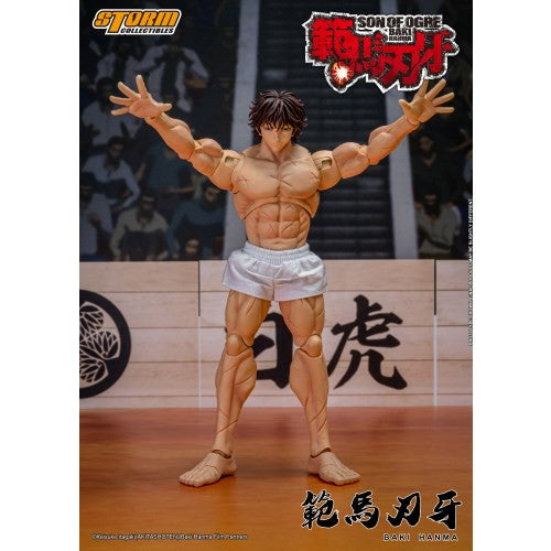 【新品即納】[FIG] 範馬刃牙(はんまばき) 完成品 アクションフィギュア(KIBK05) ストームコレクティブルズ(20250331)