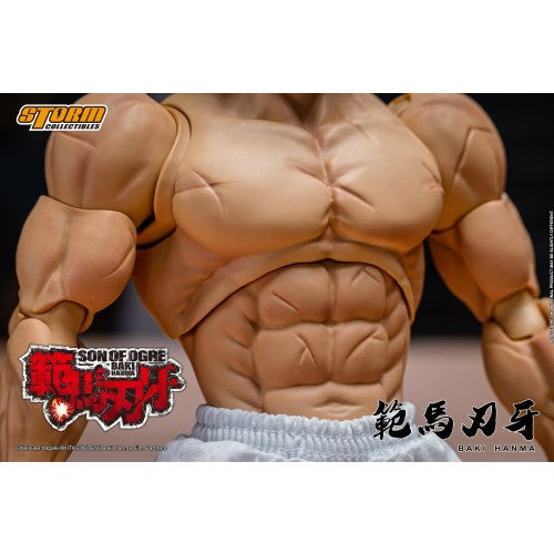 【新品即納】[FIG] 範馬刃牙(はんまばき) 完成品 アクションフィギュア(KIBK05) ストームコレクティブルズ(20250331)