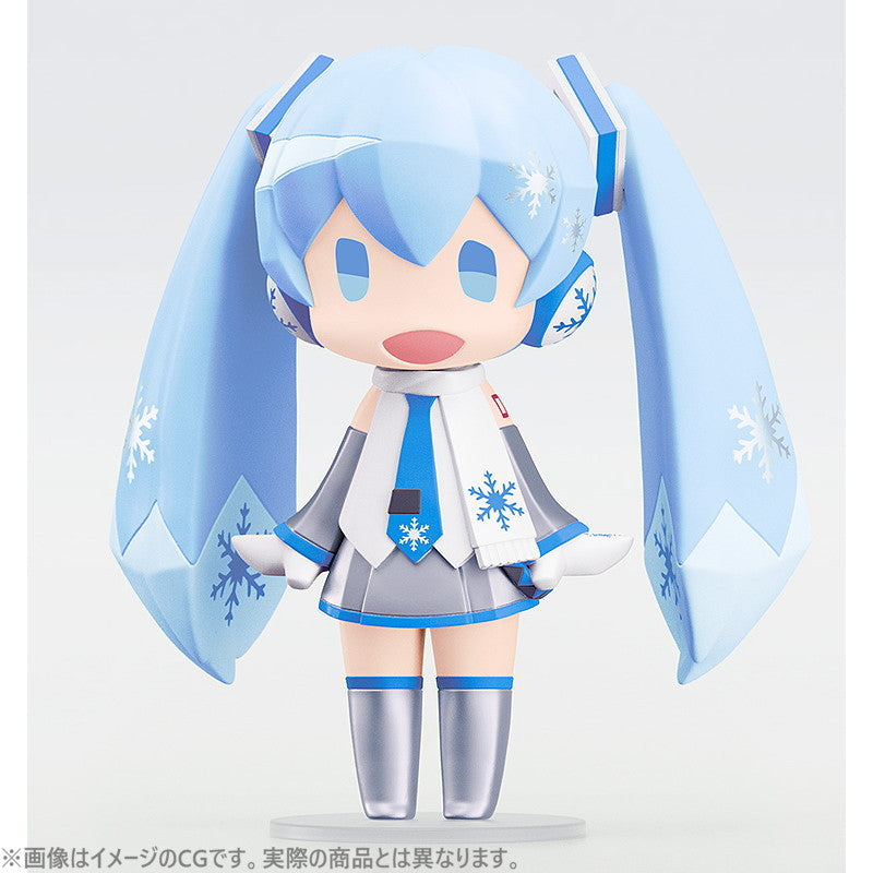 【予約安心出荷】[FIG]HELLO! GOOD SMILE 雪ミク キャラクター・ボーカル・シリーズ01 初音ミク 完成品 可動フィギュア グッドスマイルカンパニー(2024年12月)