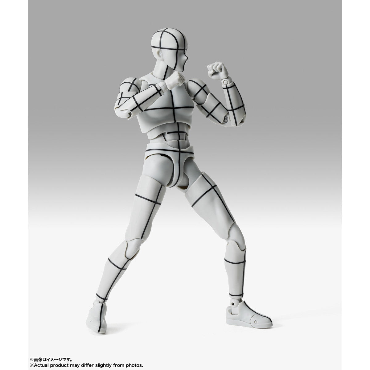 【予約安心出荷】[FIG]S.H.Figuarts(フィギュアーツ) ボディくん -スポーツ- Edition -ワイヤーフレーム-(Gray Color Ver.) ボディくん/ボディちゃんシリーズ 完成品 可動フィギュア バンダイスピリッツ(2025年1月)