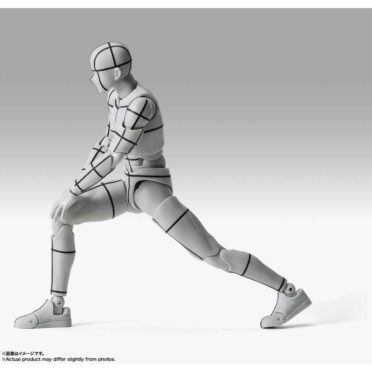 予約安心出荷】[FIG]S.H.Figuarts(フィギュアーツ) ボディくん -スポーツ- Edition -ワイヤーフレーム-(Gray  Color Ver.) ボディくん/ボディちゃんシリーズ 完成品 可動フィギュア バンダイスピリッツ