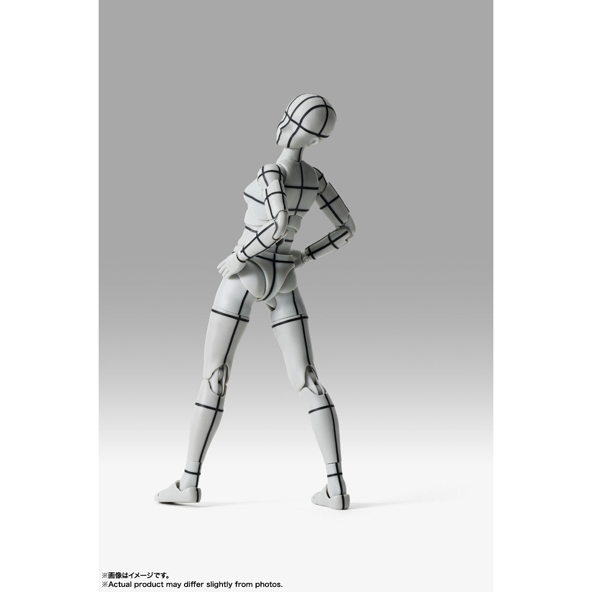 【予約安心出荷】[FIG]S.H.Figuarts(フィギュアーツ) ボディちゃん -スポーツ- Edition -ワイヤーフレーム-(Gray Color Ver.) ボディくん/ボディちゃんシリーズ 完成品 可動フィギュア バンダイスピリッツ(2025年1月)