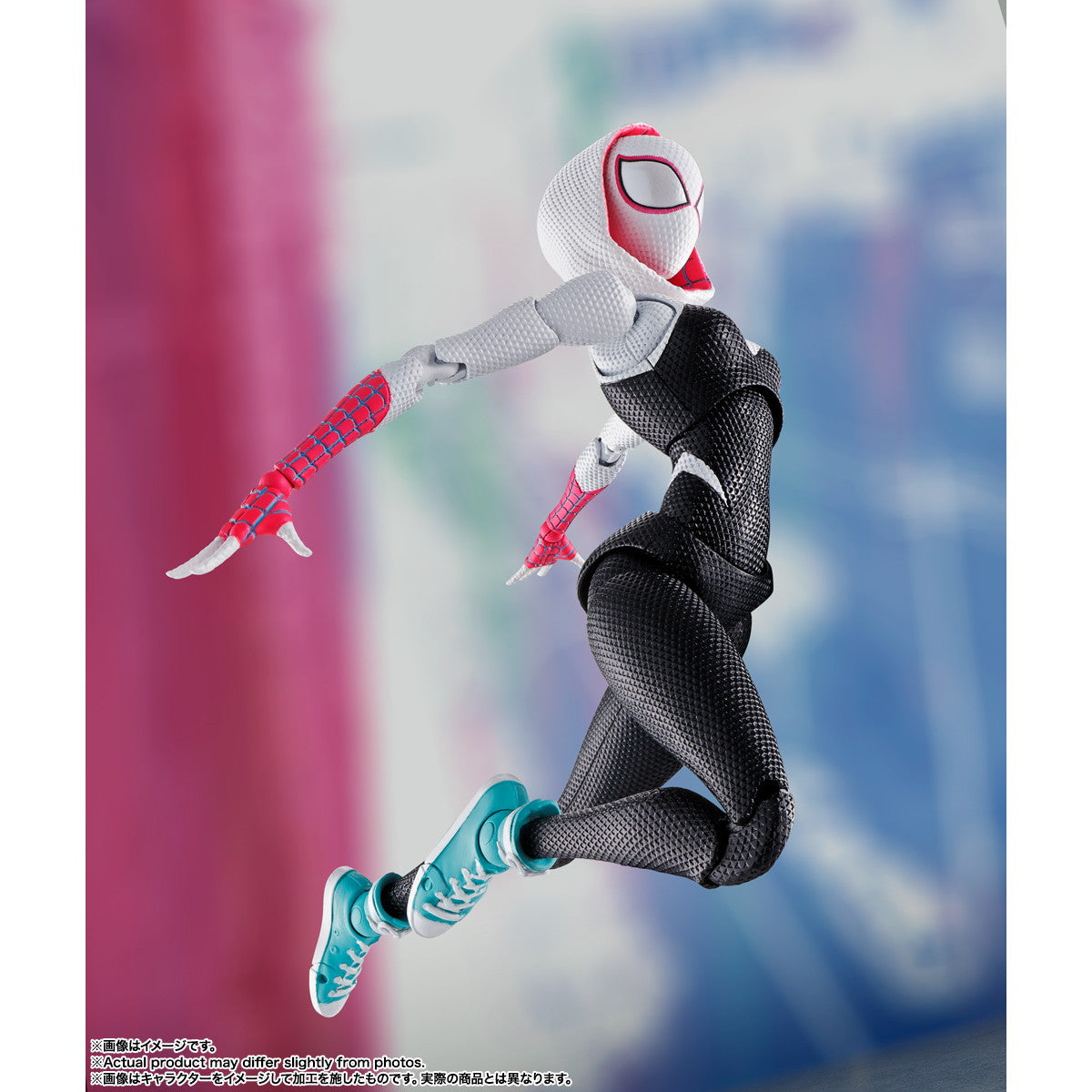 【予約安心出荷】[FIG] S.H.Figuarts(フィギュアーツ) スパイダーグウェン(スパイダーマン:アクロス・ザ・スパイダーバース) 完成品  可動フィギュア バンダイスピリッツ(2025年4月)