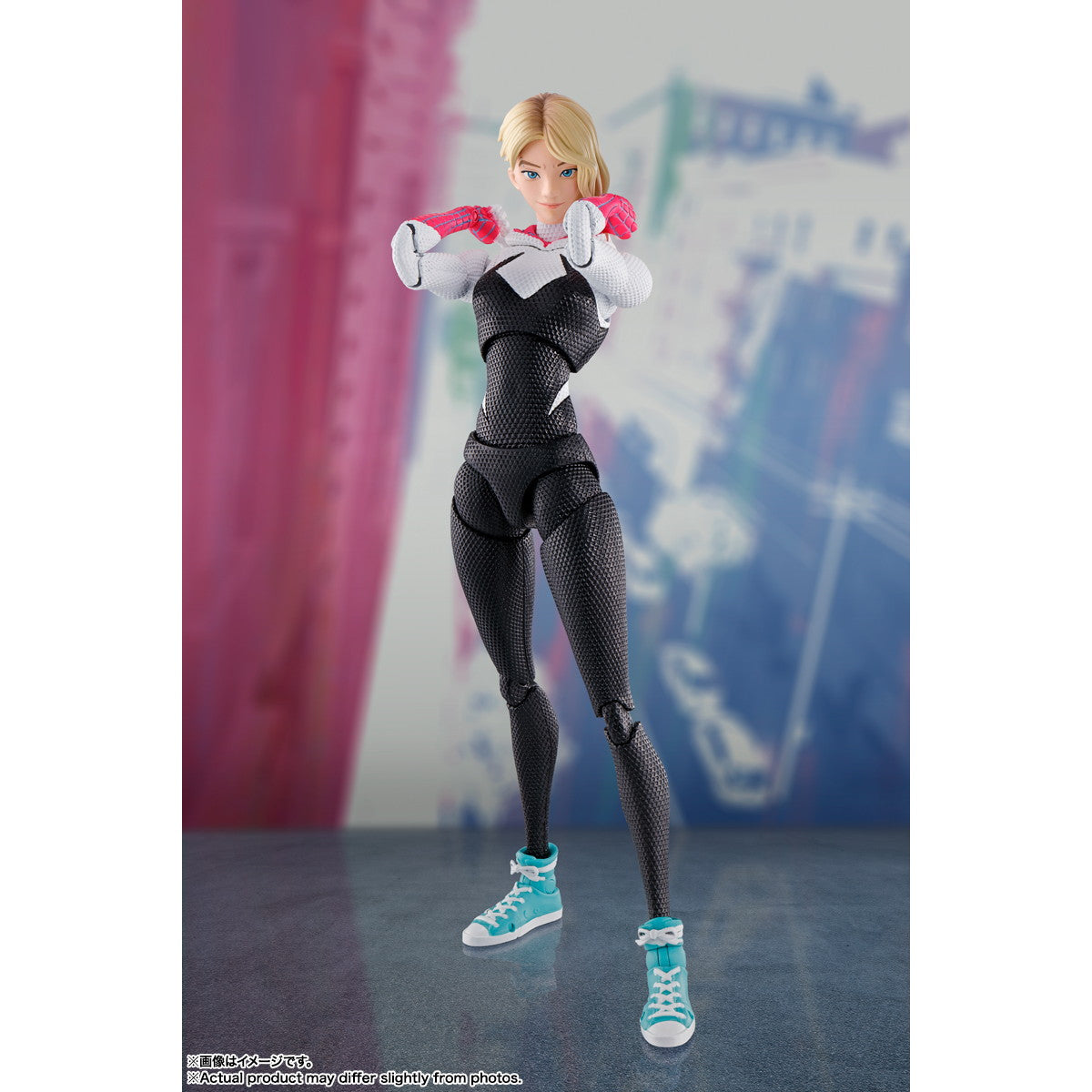 【予約安心出荷】[FIG] S.H.Figuarts(フィギュアーツ) スパイダーグウェン(スパイダーマン:アクロス・ザ・スパイダーバース) 完成品  可動フィギュア バンダイスピリッツ(2025年4月)