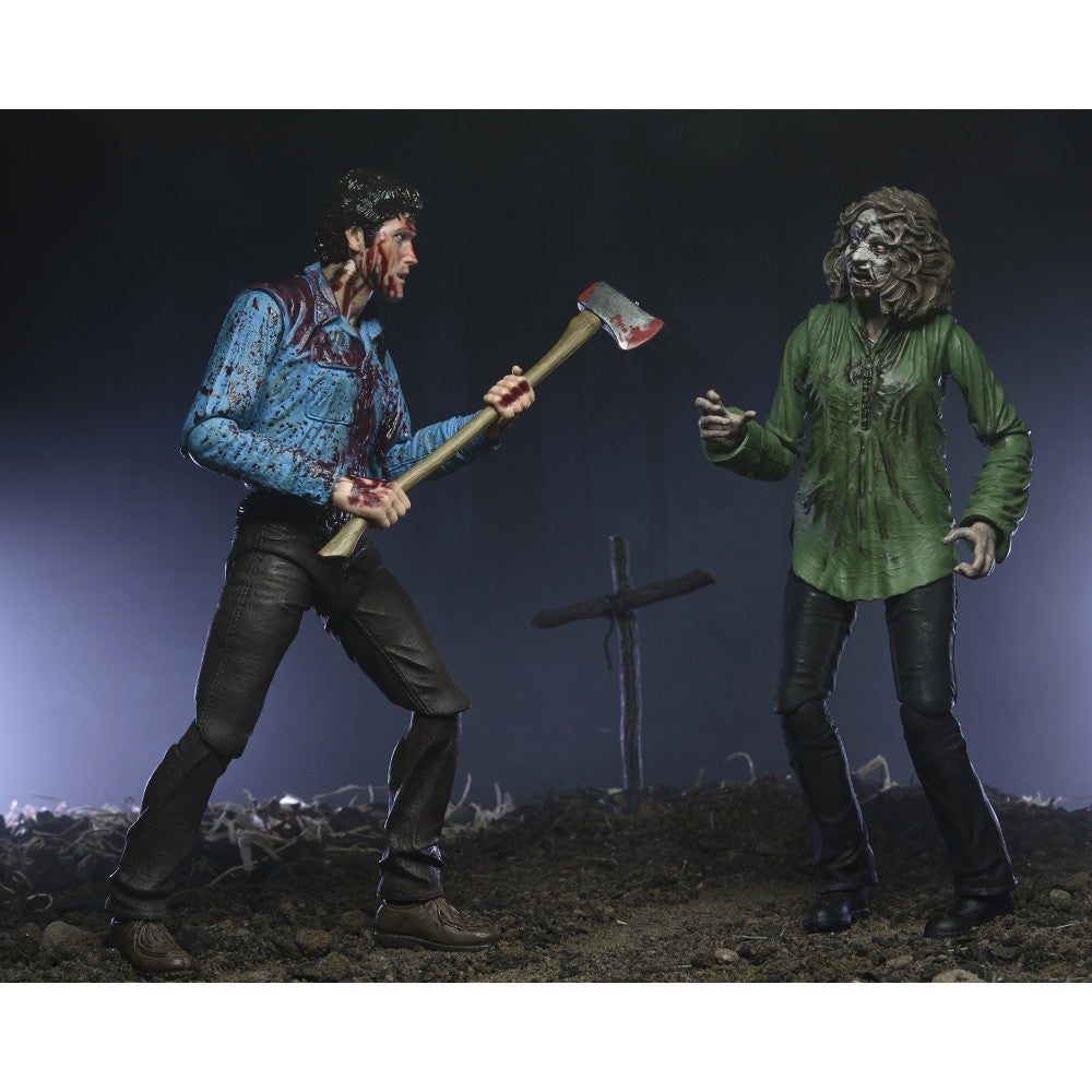 【新品即納】[FIG] ブラッディ・アッシュ・ウィリアムズ&シェリル・ウィリアムズ 死霊のはらわた 完成品 アルティメット 7インチ アクションフィギュア 2PK ネカ(20250828)