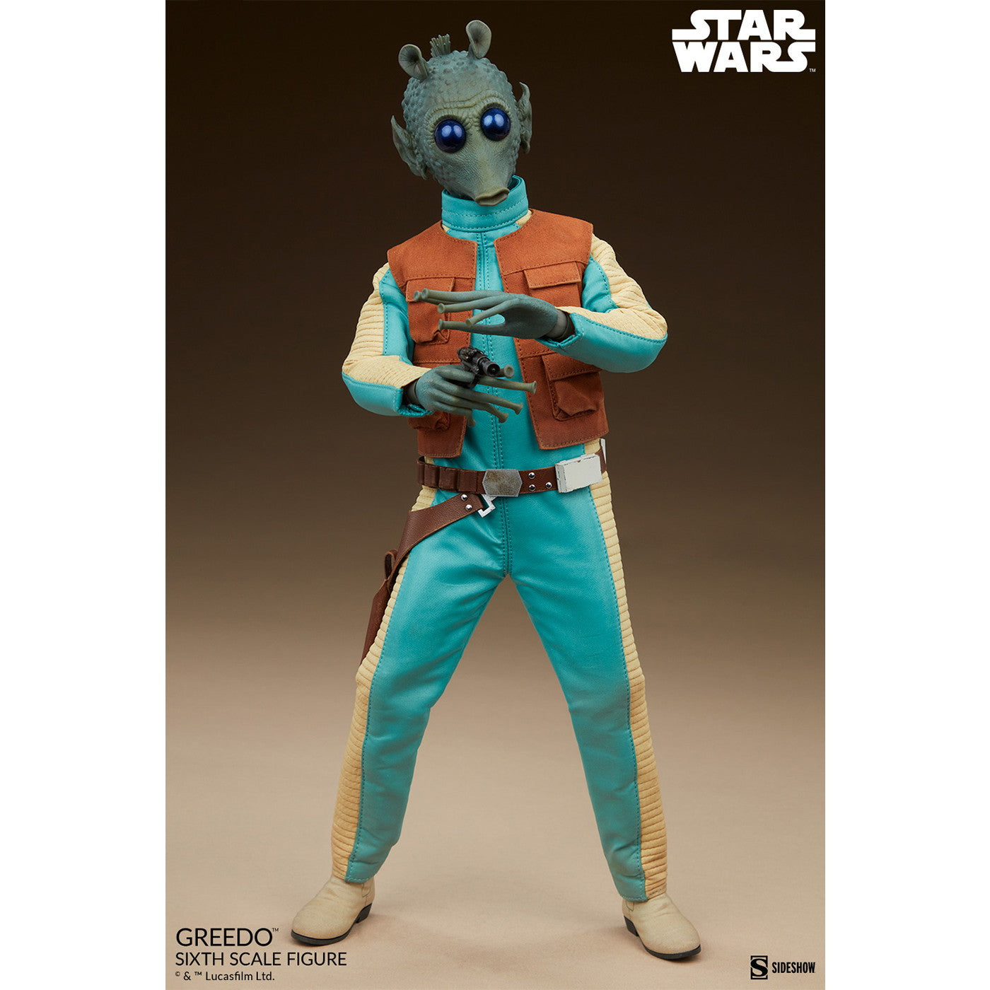 【新品即納】[FIG] スカム&ヴィラニー・オブ・スター・ウォーズ グリード STAR WARS(スター・ウォーズ) エピソード4/新たなる希望 1/6 完成品 可動フィギュア サイドショウ(20250531)