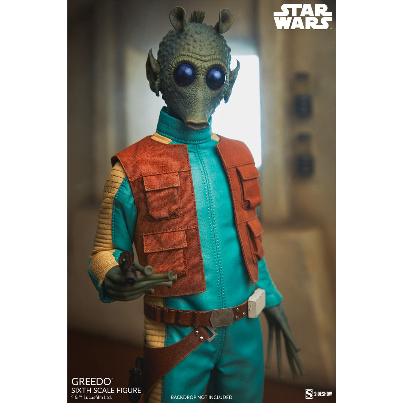 【新品即納】[FIG] スカム&ヴィラニー・オブ・スター・ウォーズ グリード STAR WARS(スター・ウォーズ) エピソード4/新たなる希望 1/6 完成品 可動フィギュア サイドショウ(20250531)