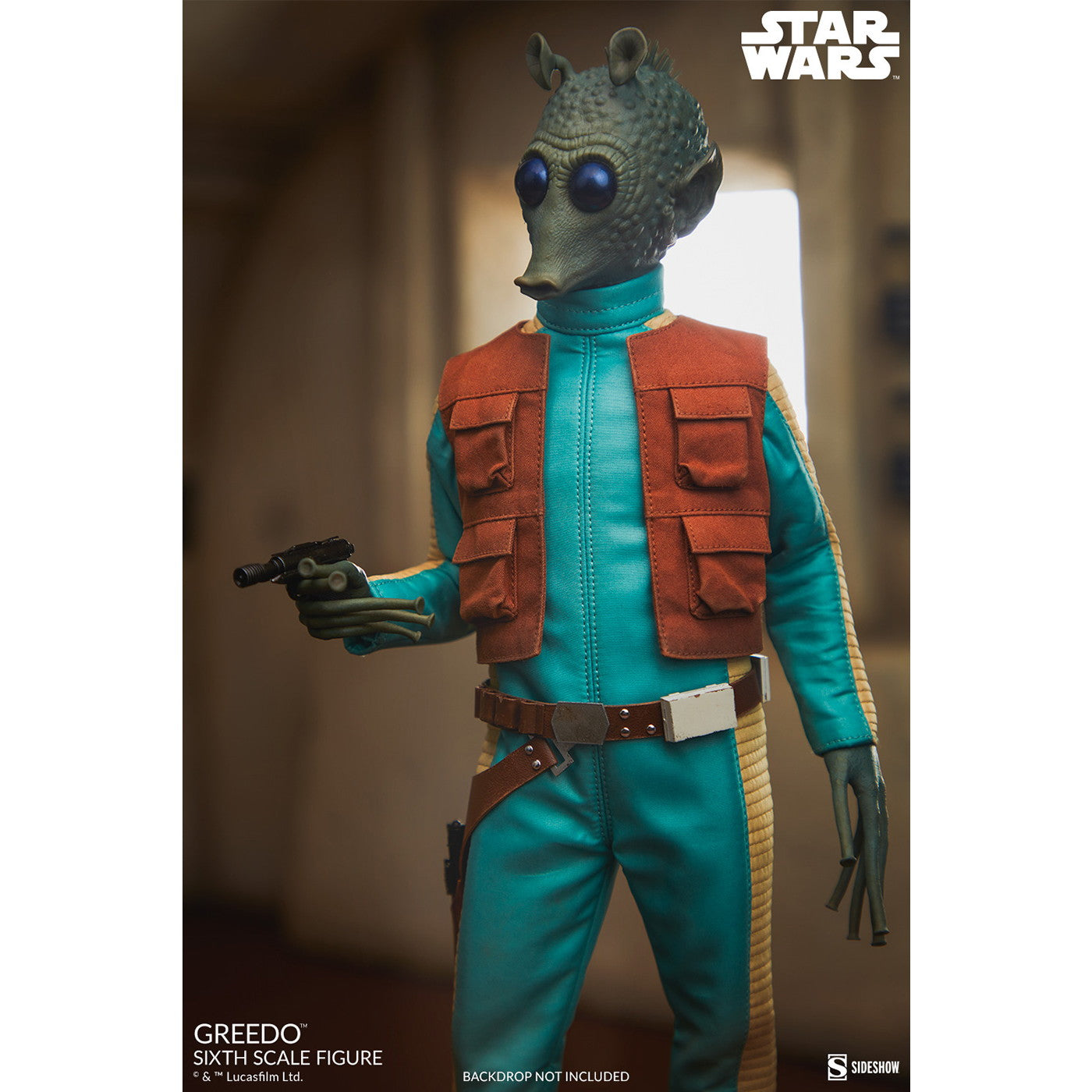 【新品即納】[FIG] スカム&ヴィラニー・オブ・スター・ウォーズ グリード STAR WARS(スター・ウォーズ) エピソード4/新たなる希望 1/6 完成品 可動フィギュア サイドショウ(20250531)