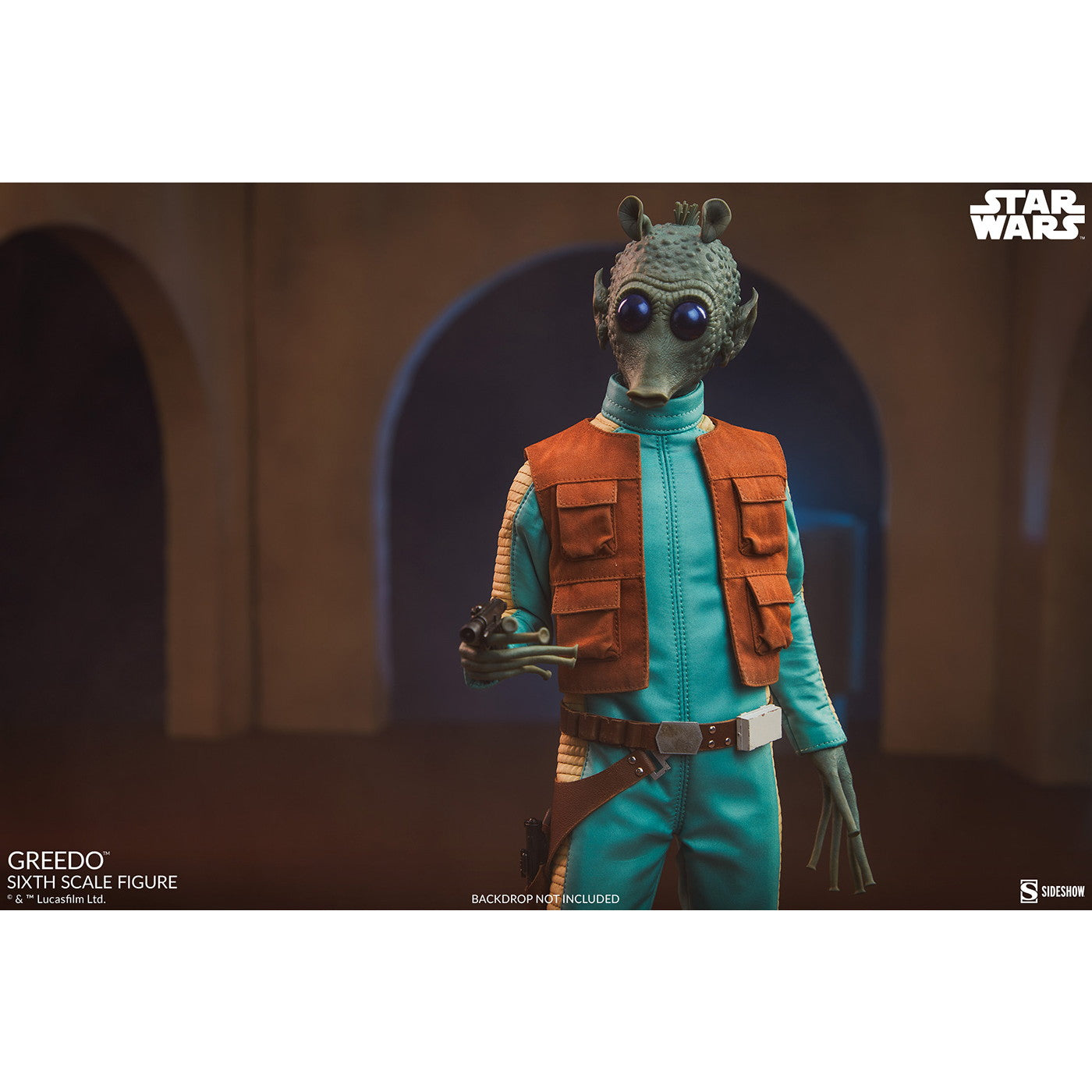 【新品即納】[FIG] スカム&ヴィラニー・オブ・スター・ウォーズ グリード STAR WARS(スター・ウォーズ) エピソード4/新たなる希望 1/6 完成品 可動フィギュア サイドショウ(20250531)