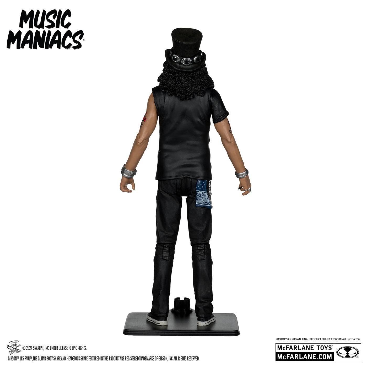 【新品即納】[FIG] ミュージック・マニアックス スラッシュ ロック 完成品 6インチ・アクションフィギュア マクファーレン・トイズ(20241002)