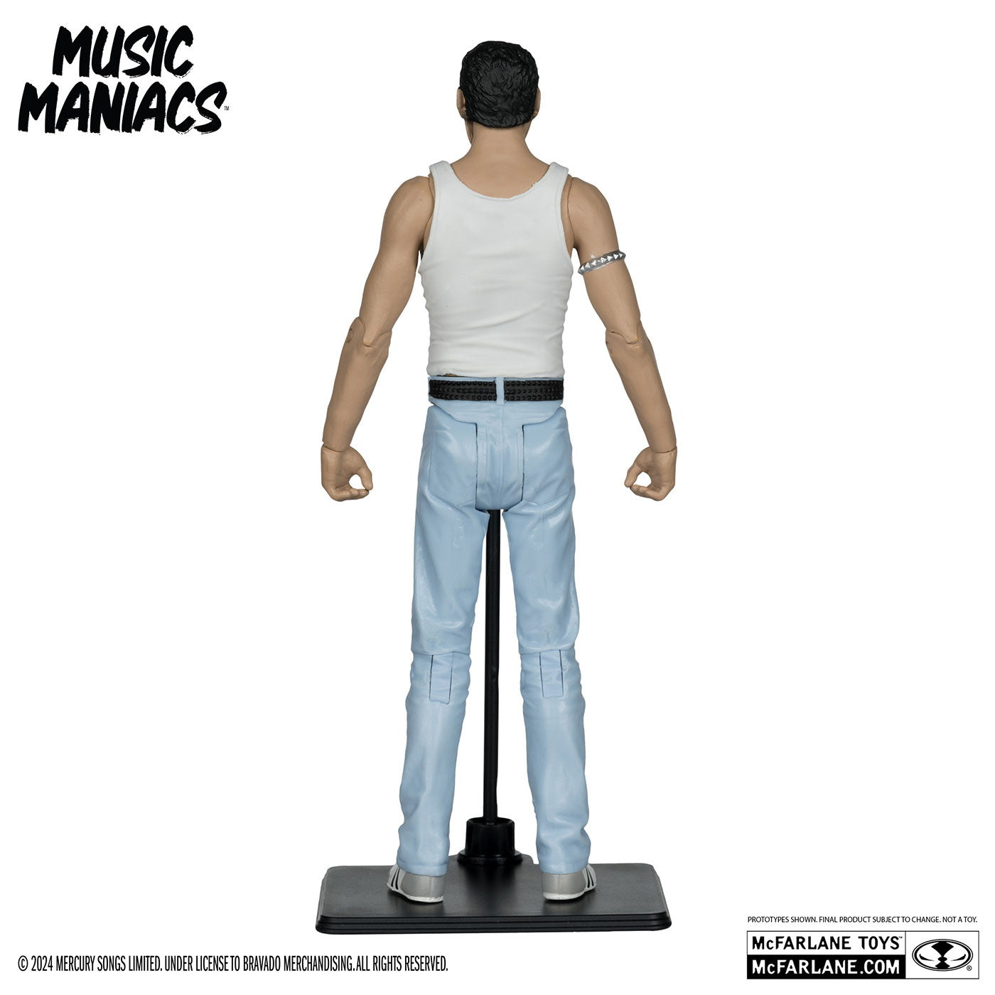【新品即納】[FIG] ミュージック・マニアックス フレディ・マーキュリー ロック 完成品 6インチ・アクションフィギュア マクファーレン・トイズ(20240930)