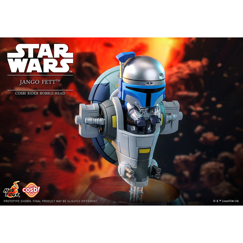 【中古即納】[FIG] Cosbi(コスビ) スター・ウォーズ・コレクション #041 ジャンゴ・フェット&宇宙船[映画『スター・ウォーズ』] STAR WARS 完成品 フィギュア(CBX-SW#041) ホットトイズ(20241031)
