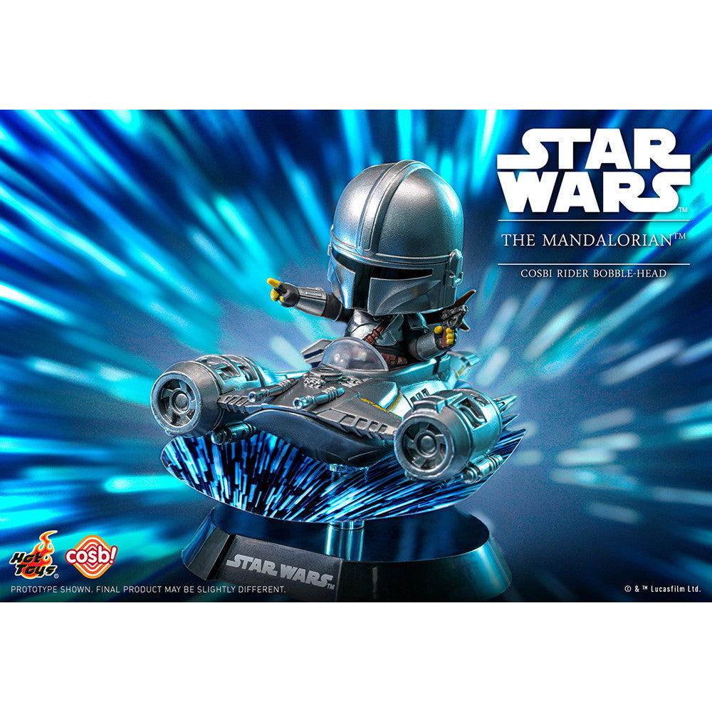 【新品即納】[FIG] Cosbi(コスビ) スター・ウォーズ・コレクション #043 マンダロリアン&N-1スターファイター[映画『スター・ウォーズ』] STAR WARS 完成品 フィギュア(CBX-SW#043) ホットトイズ(20241031)