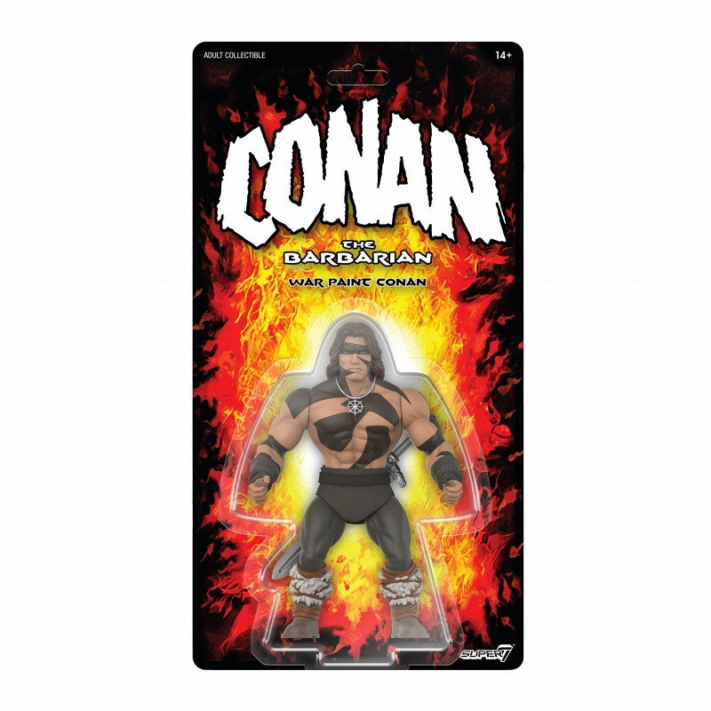 【新品即納】[FIG] ヴィンテージフィギュアシリーズ コナン(ウォーペイント ver.) コナン・ザ・グレート 完成品 可動フィギュア スーパー7(20241031)
