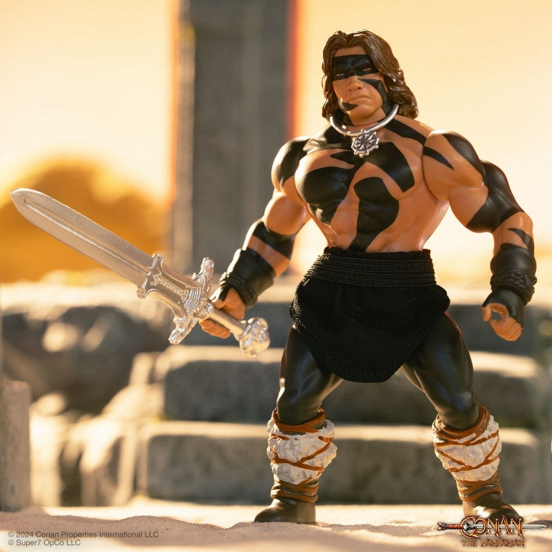 【新品即納】[FIG] ヴィンテージフィギュアシリーズ コナン(ウォーペイント ver.) コナン・ザ・グレート 完成品 可動フィギュア スーパー7(20241031)