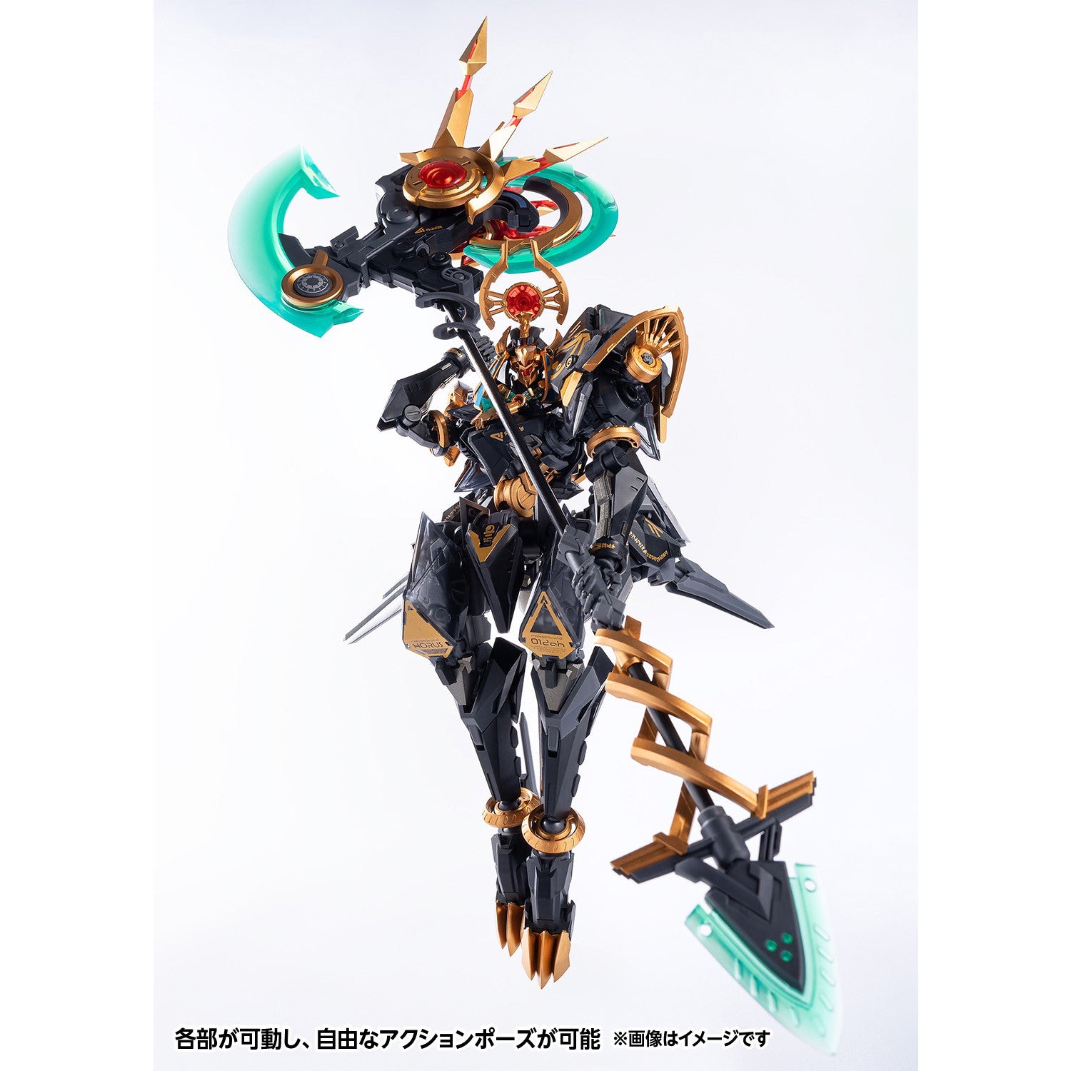 【新品即納】[FIG] ROBOT BUILDシリーズ RB-12ah ANUBIS & HORUS Transformation Package 阿努比斯&荷ル斯(アヌビス&ホルス) 完成品 可動フィギュア(KM-112) 核誠治造(EARNESTCORE CRAFT/アニスコル)/ウェーブ(WAVE)(20250131)