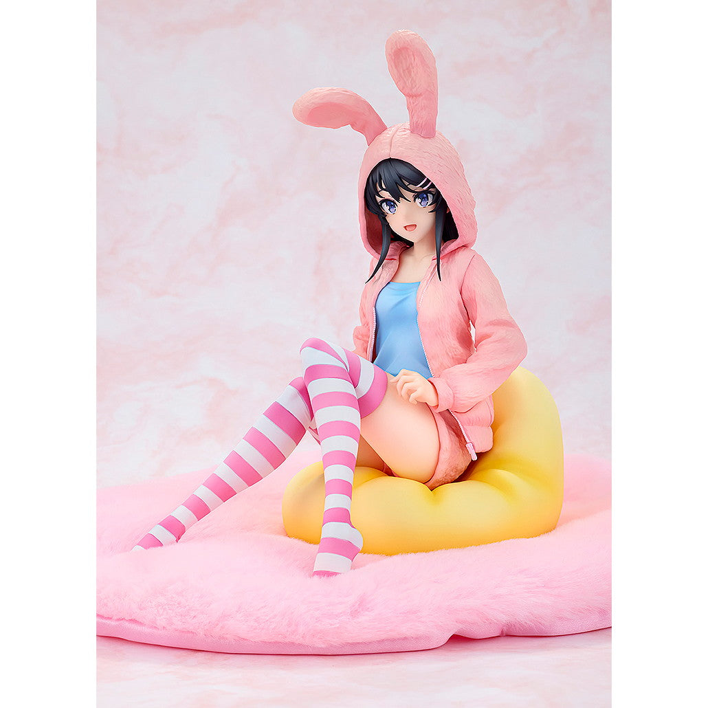 【新品即納】[FIG] 桜島麻衣(さくらじままい) フード☆るっく うさみみver. 青春ブタ野郎はランドセルガールの夢を見ない 1/7 完成品 フィギュア KADOKAWA(カドカワ)(20250330)