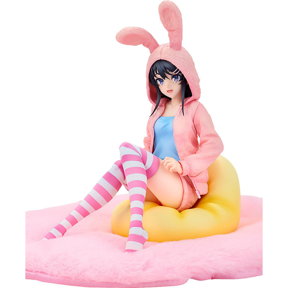 【新品】【お取り寄せ】[FIG] 桜島麻衣(さくらじままい) フード☆るっく うさみみver. 青春ブタ野郎はランドセルガールの夢を見ない 1/7 完成品 フィギュア KADOKAWA(カドカワ)(20250330)