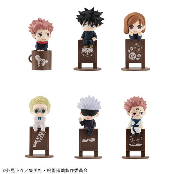 【新品即納】[FIG] (BOX)(再販)お茶友シリーズ 呪術廻戦 フィギュア(6個) メガハウス(20250430)