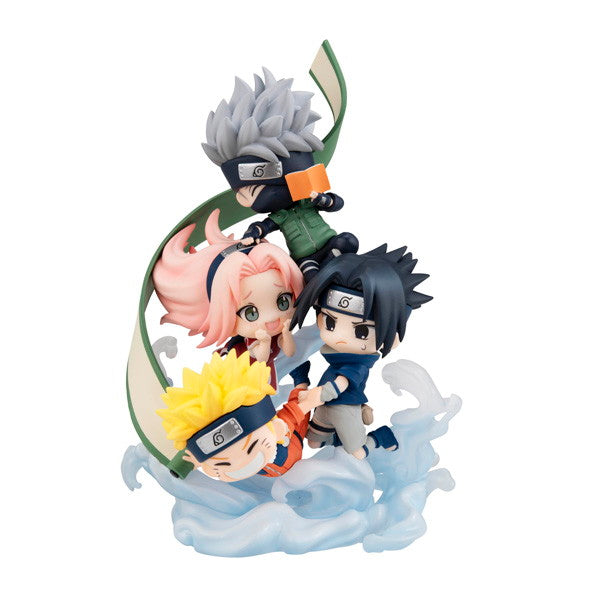 【新品即納】[FIG] FigUnity(フィギュニティ) 第七班集合! NARUTO-ナルト- 疾風伝 完成品 フィギュア メガハウス(20250531)