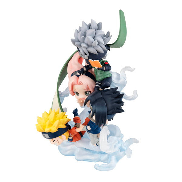 【新品即納】[FIG] FigUnity(フィギュニティ) 第七班集合! NARUTO-ナルト- 疾風伝 完成品 フィギュア メガハウス(20250531)