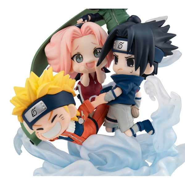 【新品即納】[FIG] FigUnity(フィギュニティ) 第七班集合! NARUTO-ナルト- 疾風伝 完成品 フィギュア メガハウス(20250531)
