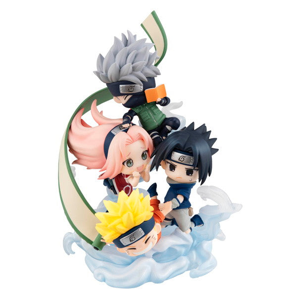 【新品即納】[FIG] FigUnity(フィギュニティ) 第七班集合! NARUTO-ナルト- 疾風伝 完成品 フィギュア メガハウス(20250531)