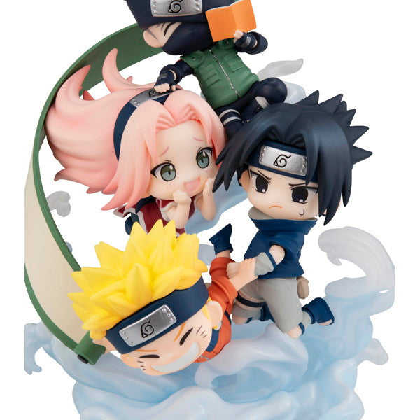【新品即納】[FIG] FigUnity(フィギュニティ) 第七班集合! NARUTO-ナルト- 疾風伝 完成品 フィギュア メガハウス(20250531)