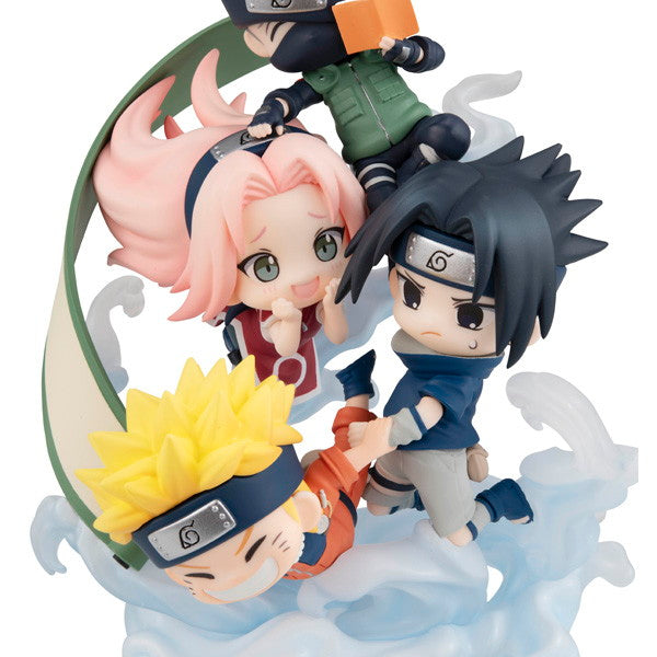 【新品即納】[FIG] FigUnity(フィギュニティ) 第七班集合! NARUTO-ナルト- 疾風伝 完成品 フィギュア メガハウス(20250531)