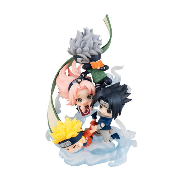 【新品即納】[FIG] FigUnity(フィギュニティ) 第七班集合! NARUTO-ナルト- 疾風伝 完成品 フィギュア メガハウス(20250531)