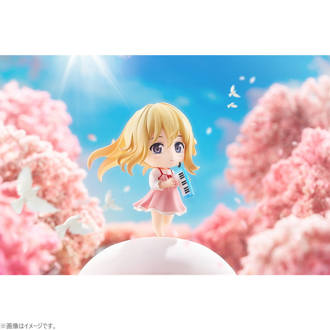 【新品即納】[FIG] ねんどろいどらいと 宮園かをり(みやぞのかをり) はじまりの春Ver. 四月は君の嘘 完成品 可動フィギュア グッドスマイルアーツ上海(20250301)