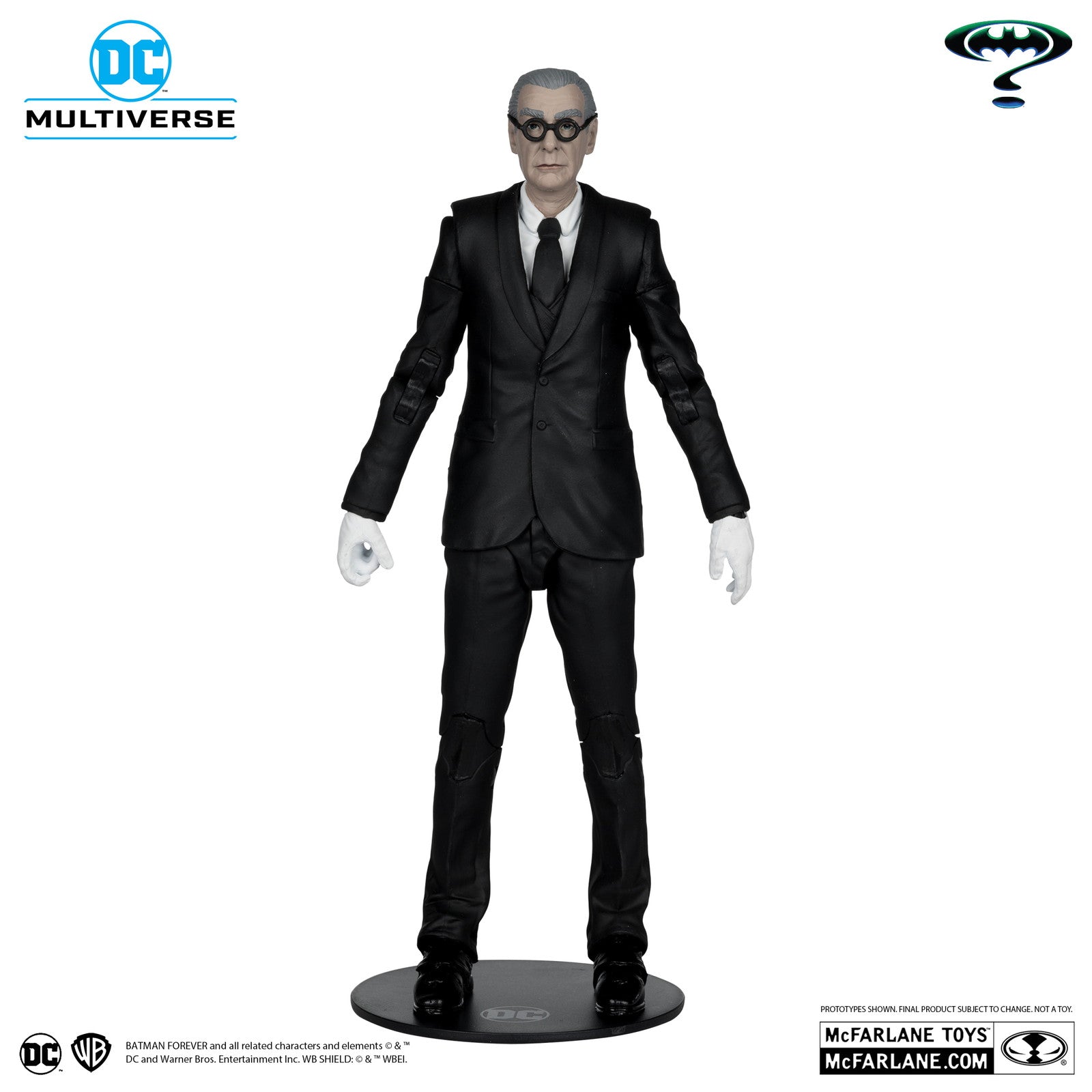 【新品即納】[FIG] DCマルチバース ビークル アルフレッド・ペニーワース&バットモービル[映画『バットマン フォーエヴァー』] DCコミックス 完成品 可動フィギュア マクファーレン・トイズ(20240930)
