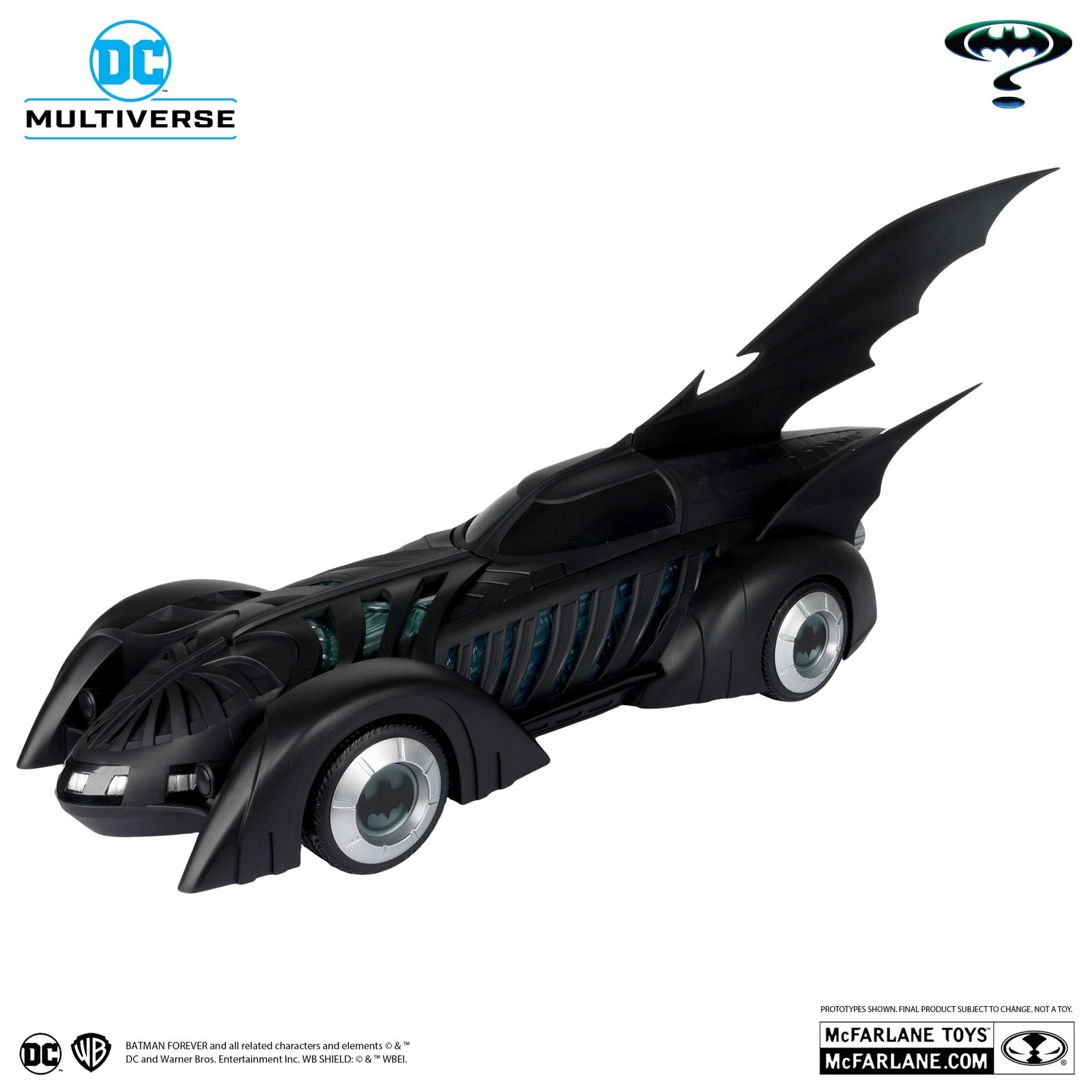 【新品即納】[FIG] DCマルチバース ビークル アルフレッド・ペニーワース&バットモービル[映画『バットマン フォーエヴァー』] DCコミックス 完成品 可動フィギュア マクファーレン・トイズ(20240930)