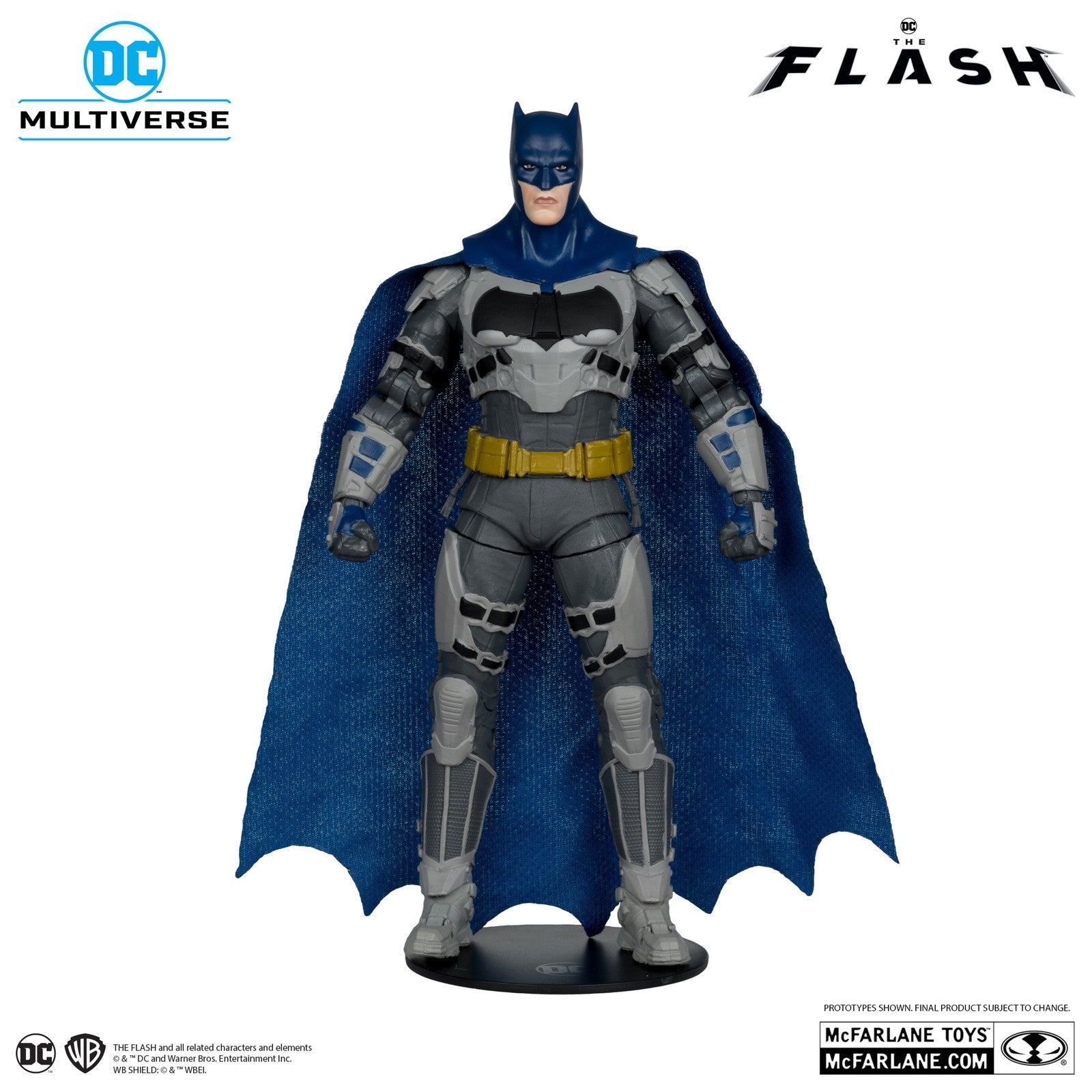 【新品即納】[FIG] DCマルチバース #292 バットマン(ブルースーツ/プラチナム・エディション) [映画『ザ・フラッシュ』] DCコミックス 完成品 7インチ・アクションフィギュア マクファーレン・トイズ(20240930)