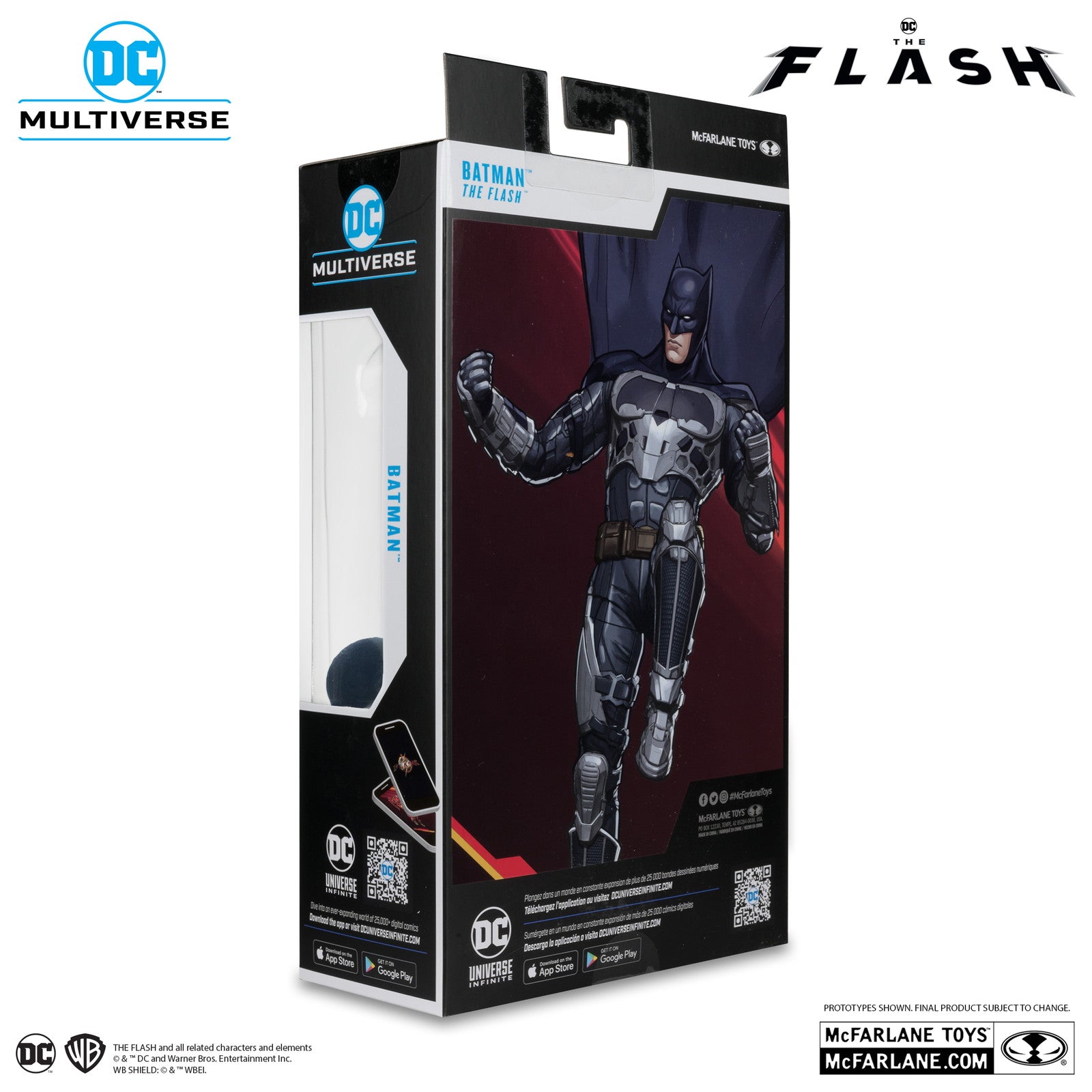 【新品即納】[FIG] DCマルチバース #292 バットマン(ブルースーツ/プラチナム・エディション) [映画『ザ・フラッシュ』] DCコミックス 完成品 7インチ・アクションフィギュア マクファーレン・トイズ(20240930)