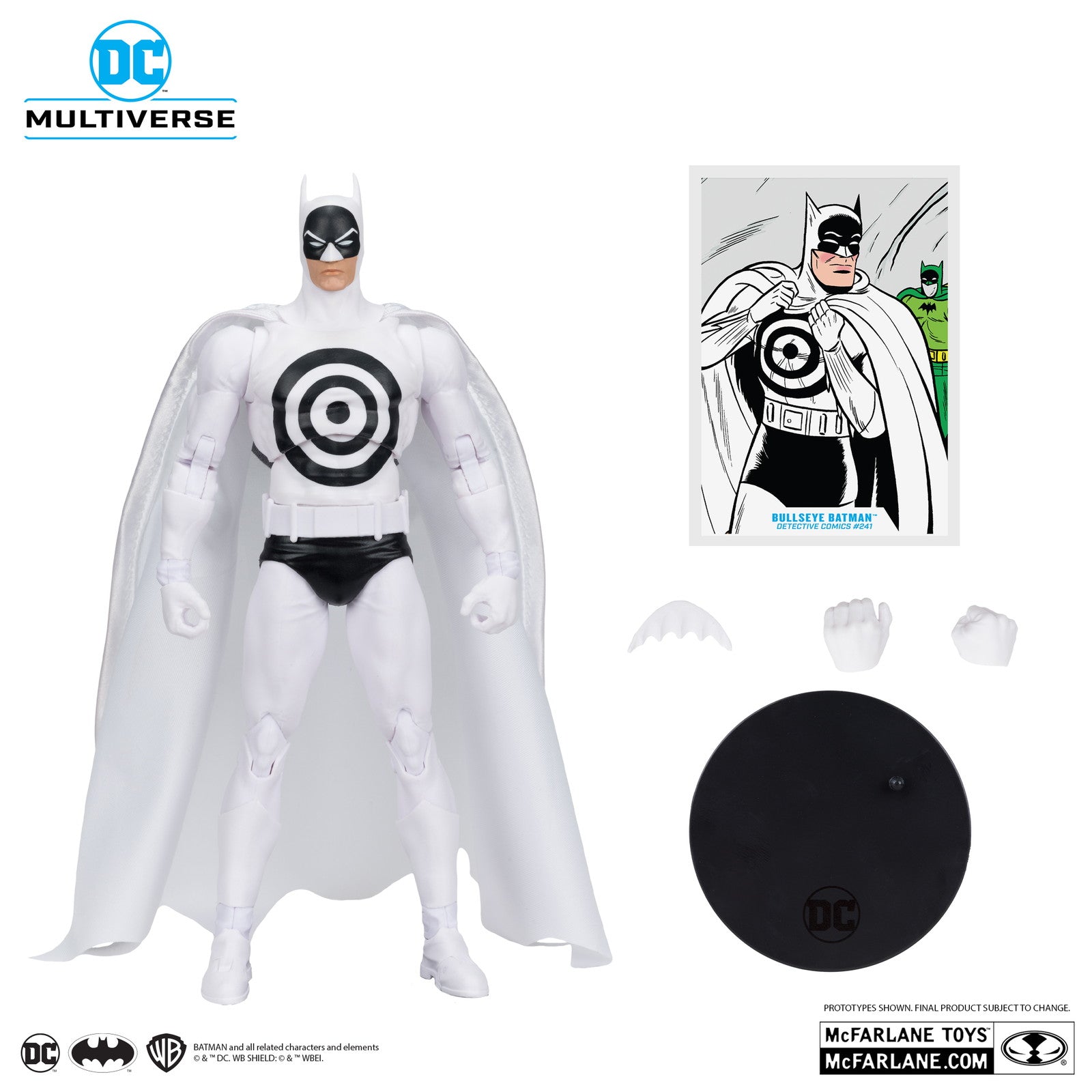【新品即納】[FIG] DCマルチバース #294 ブルズアイ・バットマン(プラチナム・エディション) [コミック/Detective Comics #241] DCコミックス 完成品 7インチ・アクションフィギュア マクファーレン・トイズ(20240930)