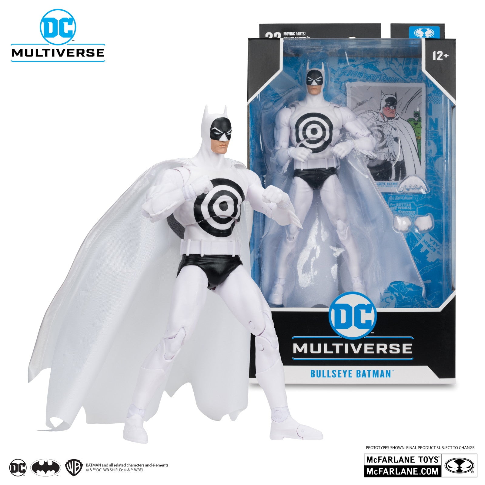 【新品即納】[FIG] DCマルチバース #294 ブルズアイ・バットマン(プラチナム・エディション) [コミック/Detective Comics #241] DCコミックス 完成品 7インチ・アクションフィギュア マクファーレン・トイズ(20240930)