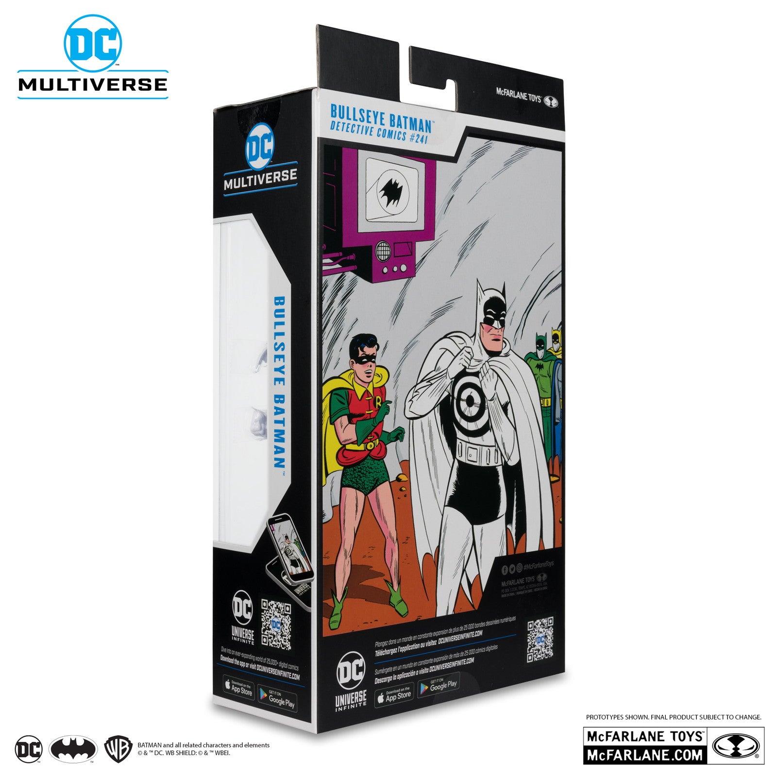 【新品即納】[FIG] DCマルチバース #294 ブルズアイ・バットマン(プラチナム・エディション) [コミック/Detective Comics #241] DCコミックス 完成品 7インチ・アクションフィギュア マクファーレン・トイズ(20240930)