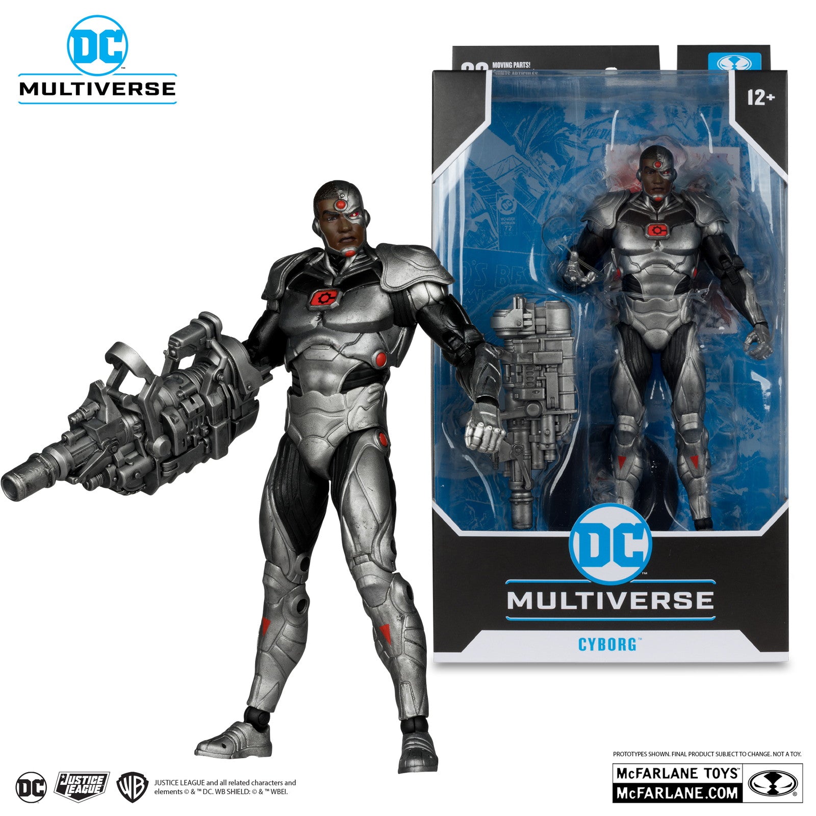 【新品即納】[FIG] DCマルチバース #296 サイボーグ[コミック/DC Rebirth] DCコミックス 完成品 7インチ・アクションフィギュア マクファーレン・トイズ(20240930)