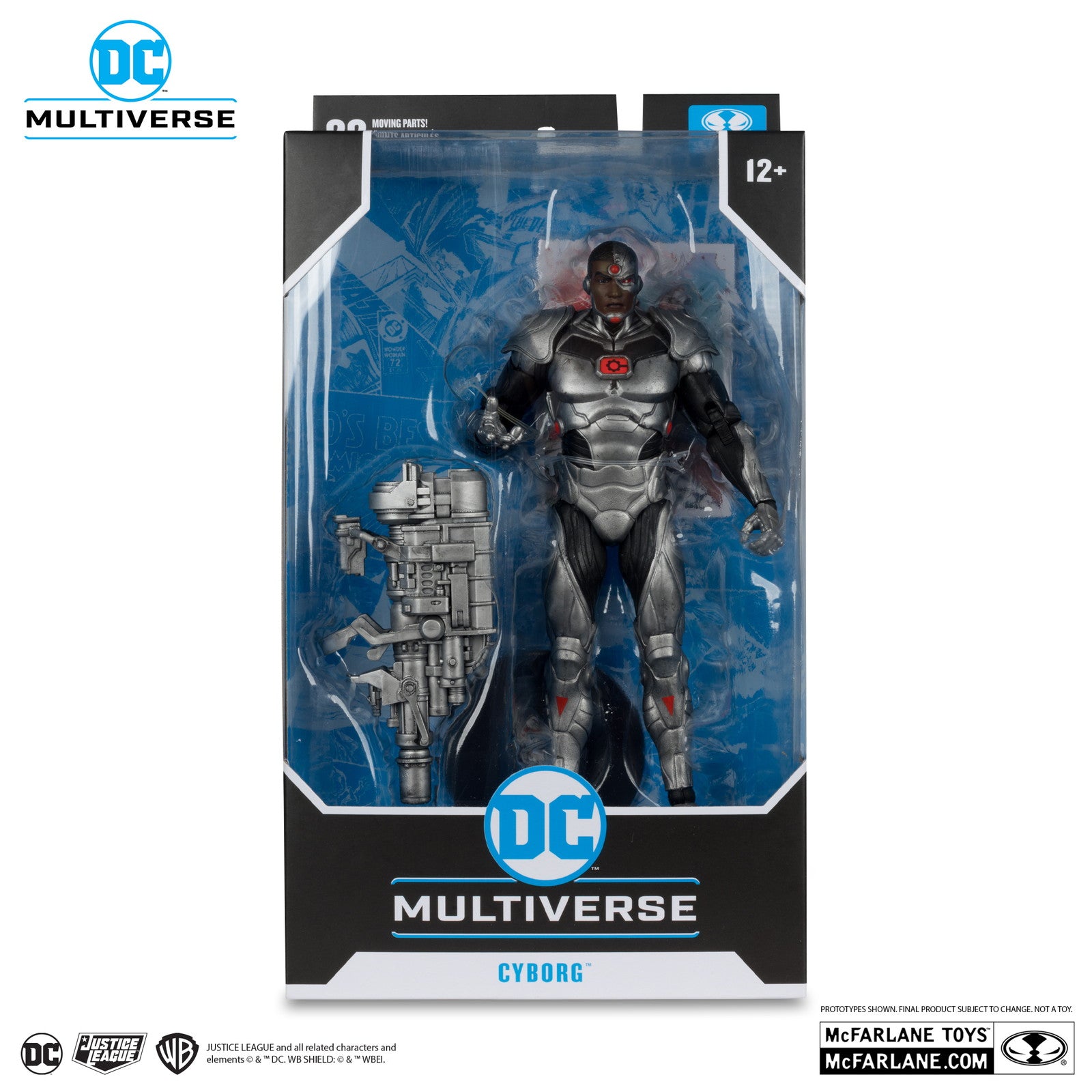 【新品即納】[FIG] DCマルチバース #296 サイボーグ[コミック/DC Rebirth] DCコミックス 完成品 7インチ・アクションフィギュア マクファーレン・トイズ(20240930)