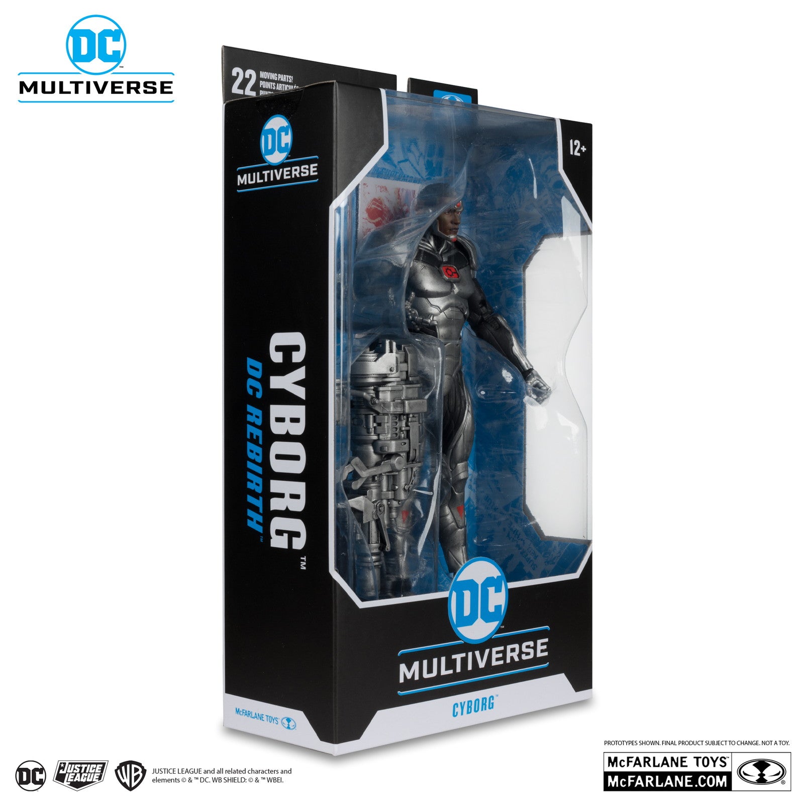 【中古即納】[FIG] DCマルチバース #296 サイボーグ[コミック/DC Rebirth] DCコミックス 完成品 7インチ・アクションフィギュア マクファーレン・トイズ(20240930)