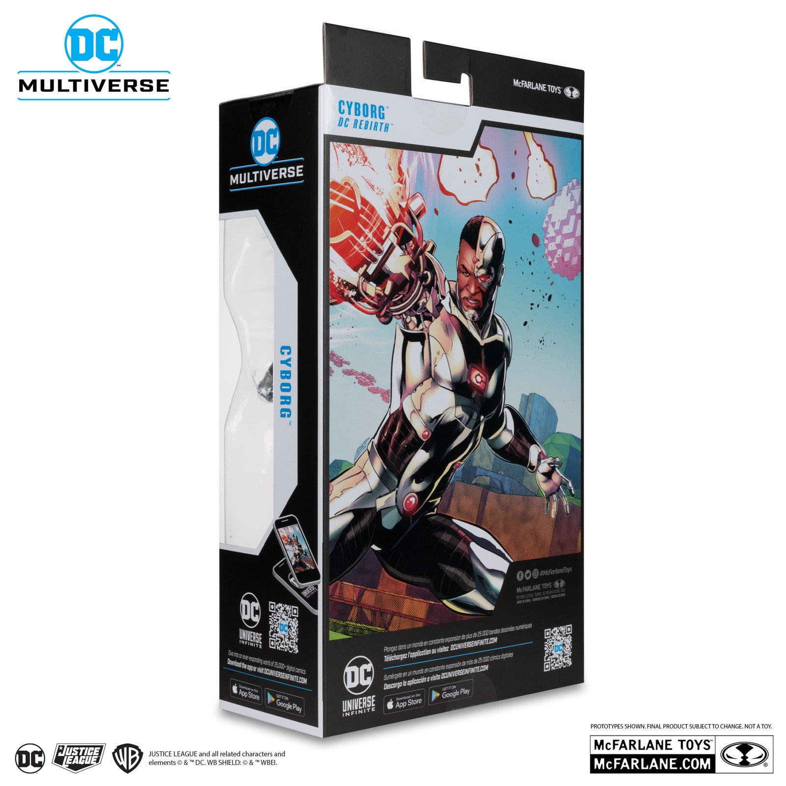 【中古即納】[FIG] DCマルチバース #296 サイボーグ[コミック/DC Rebirth] DCコミックス 完成品 7インチ・アクションフィギュア マクファーレン・トイズ(20240930)