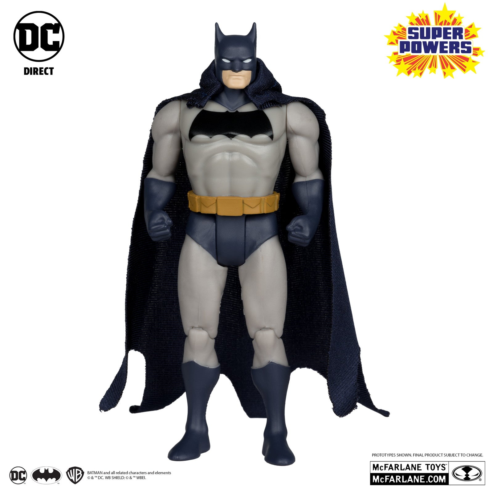 【新品即納】[FIG] DCダイレクト DCスーパーパワーズ #37 バットマン[コミック/The Dark Knight Returns] (ダークナイト・リターンズ) 完成品 4インチ・アクションフィギュア マクファーレン・トイズ(20240930)