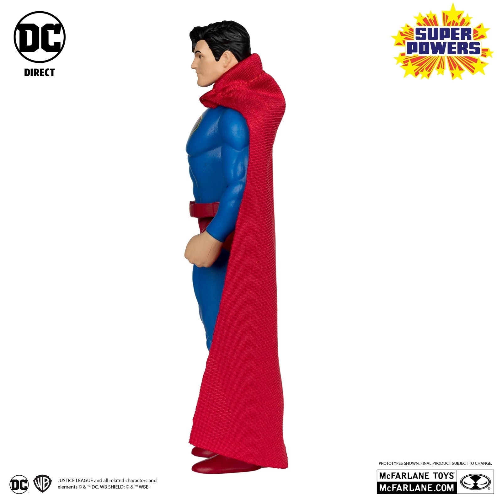 【新品即納】[FIG] DCダイレクト DCスーパーパワーズ #38 スーパーマン(フライシャー・ヴァリアント) 完成品 4インチ・アクションフィギュア マクファーレン・トイズ(20240930)