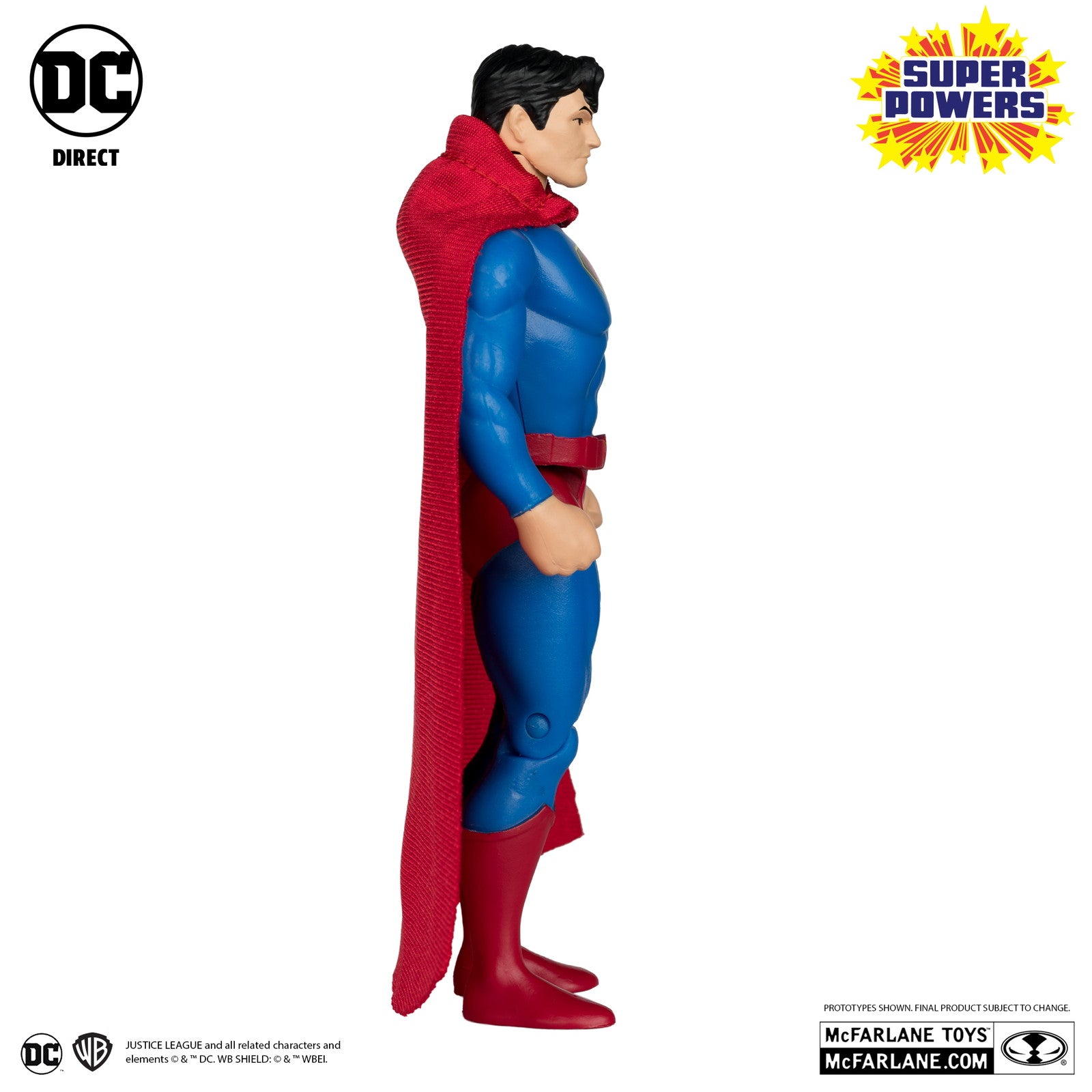 【新品即納】[FIG] DCダイレクト DCスーパーパワーズ #38 スーパーマン(フライシャー・ヴァリアント) 完成品 4インチ・アクションフィギュア マクファーレン・トイズ(20240930)