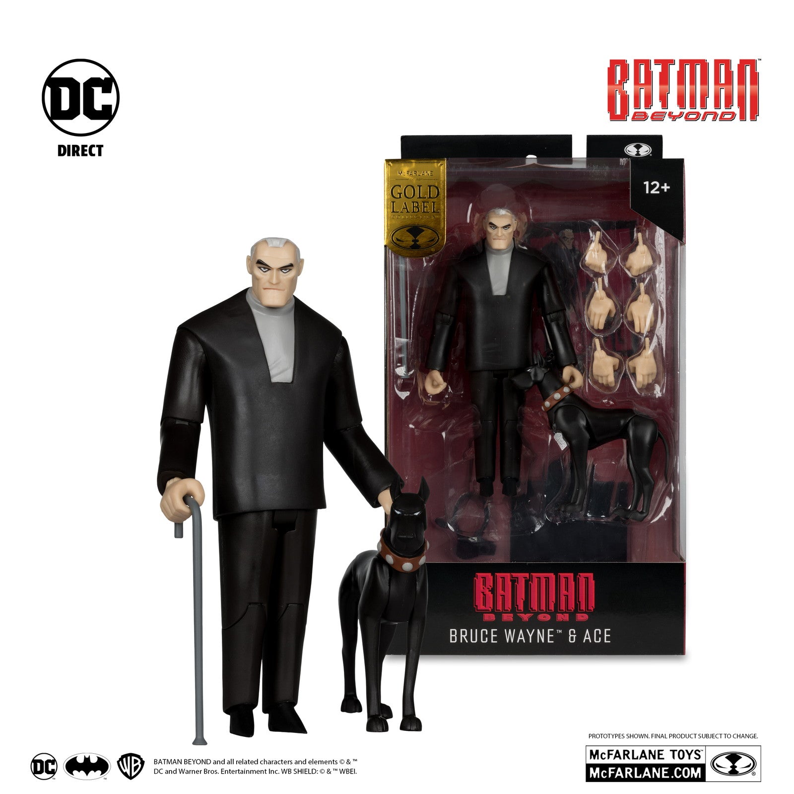 【新品即納】[FIG] DCダイレクト #18 ブルース・ウェイン&エース(バットマン ザ・フューチャー) バットマン アニメイテッド 完成品 6インチ・アクションフィギュア マクファーレン・トイズ(20240930)