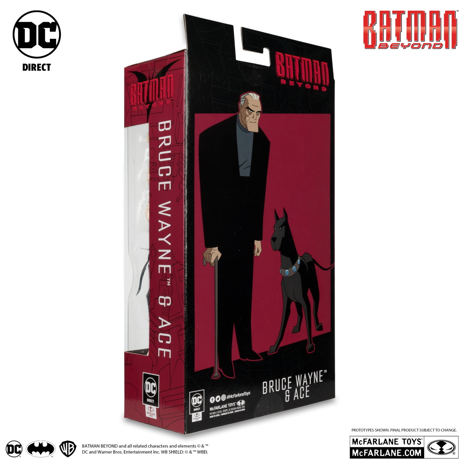 【新品即納】[FIG] DCダイレクト #18 ブルース・ウェイン&エース(バットマン ザ・フューチャー) バットマン アニメイテッド 完成品 6インチ・アクションフィギュア マクファーレン・トイズ(20240930)
