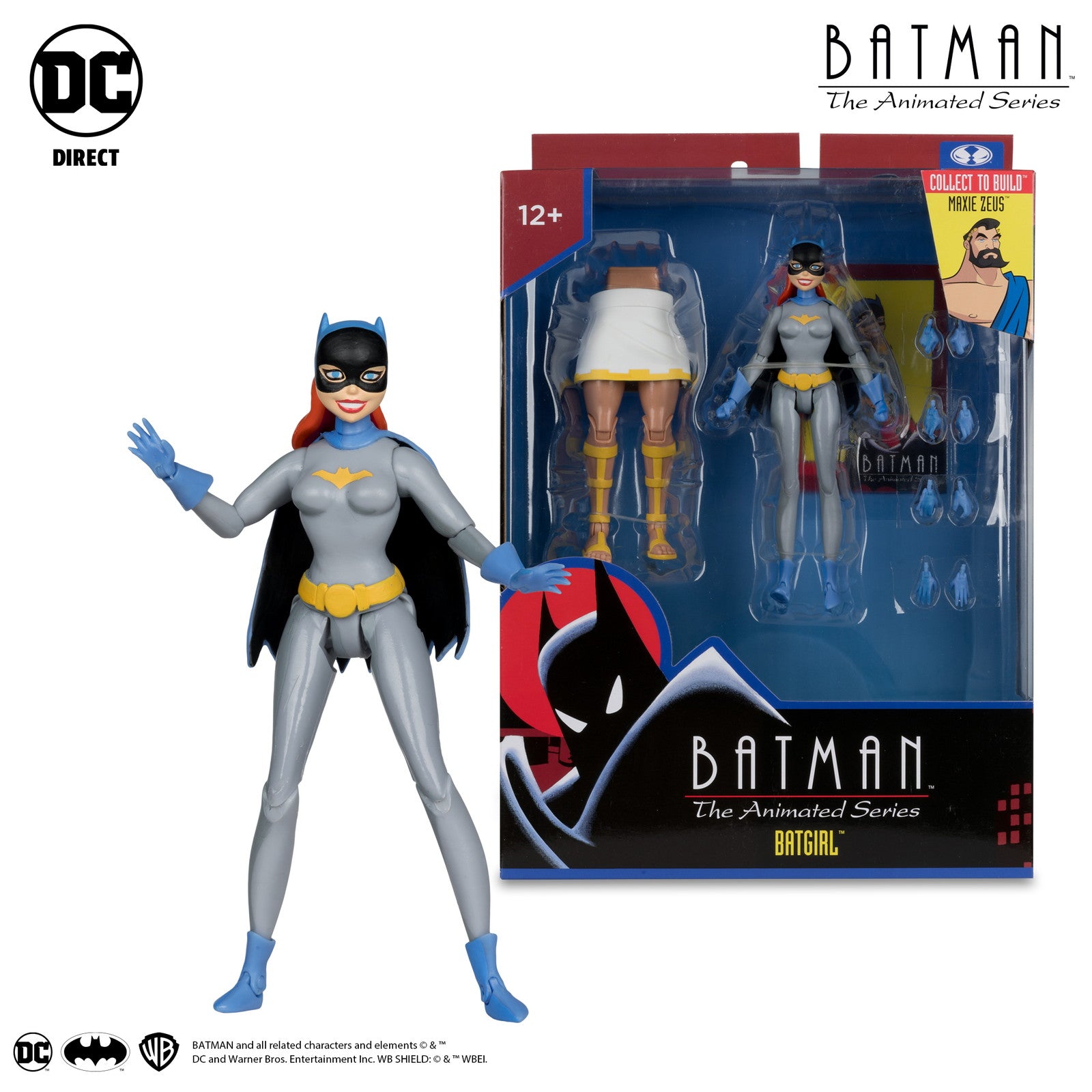 【新品即納】[FIG] DCダイレクト #19 バットガール バットマン アニメイテッド 完成品 6インチ・アクションフィギュア マクファーレン・トイズ(20240930)
